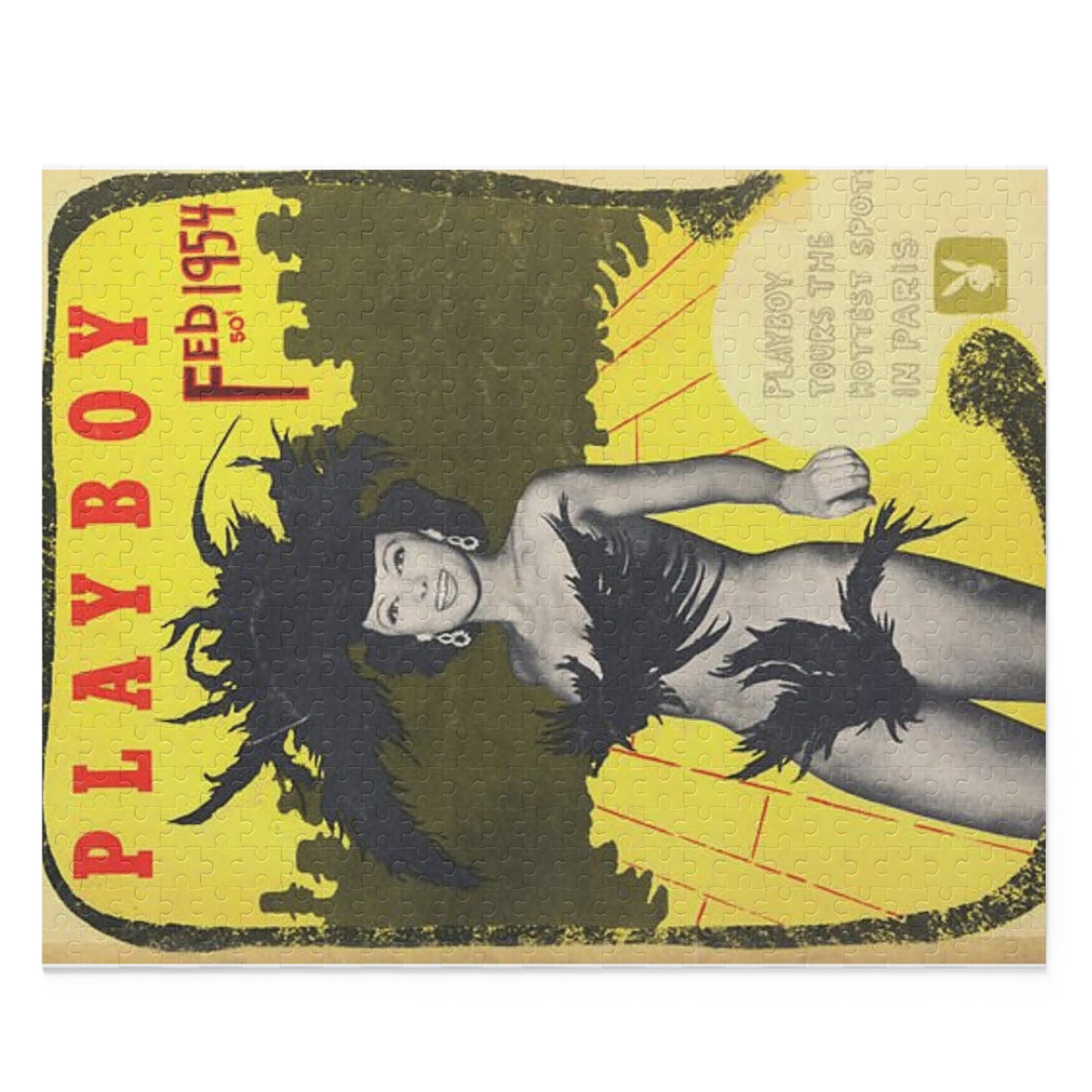 Puzzle (120, 252, 500-Piece) Playboy Cover February 1954