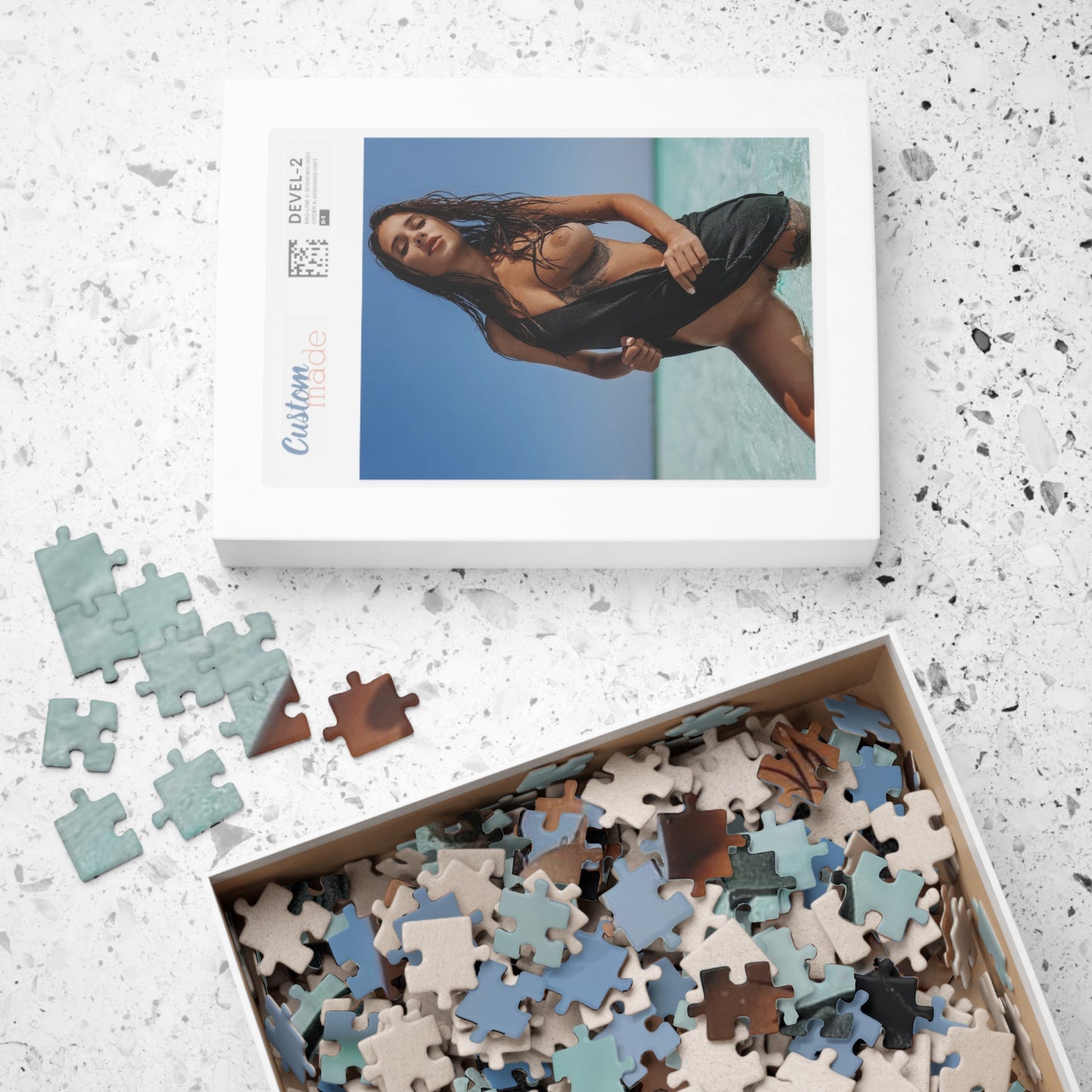 Puzzle (110, 252, 520, 1014-piece) Natural Tits Liya Silver