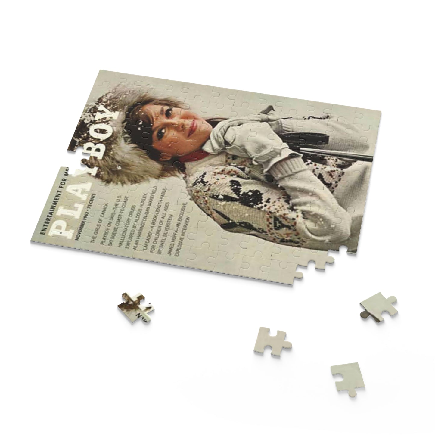 Puzzle (120, 252, 500-Piece) Playboy Cover November 1963