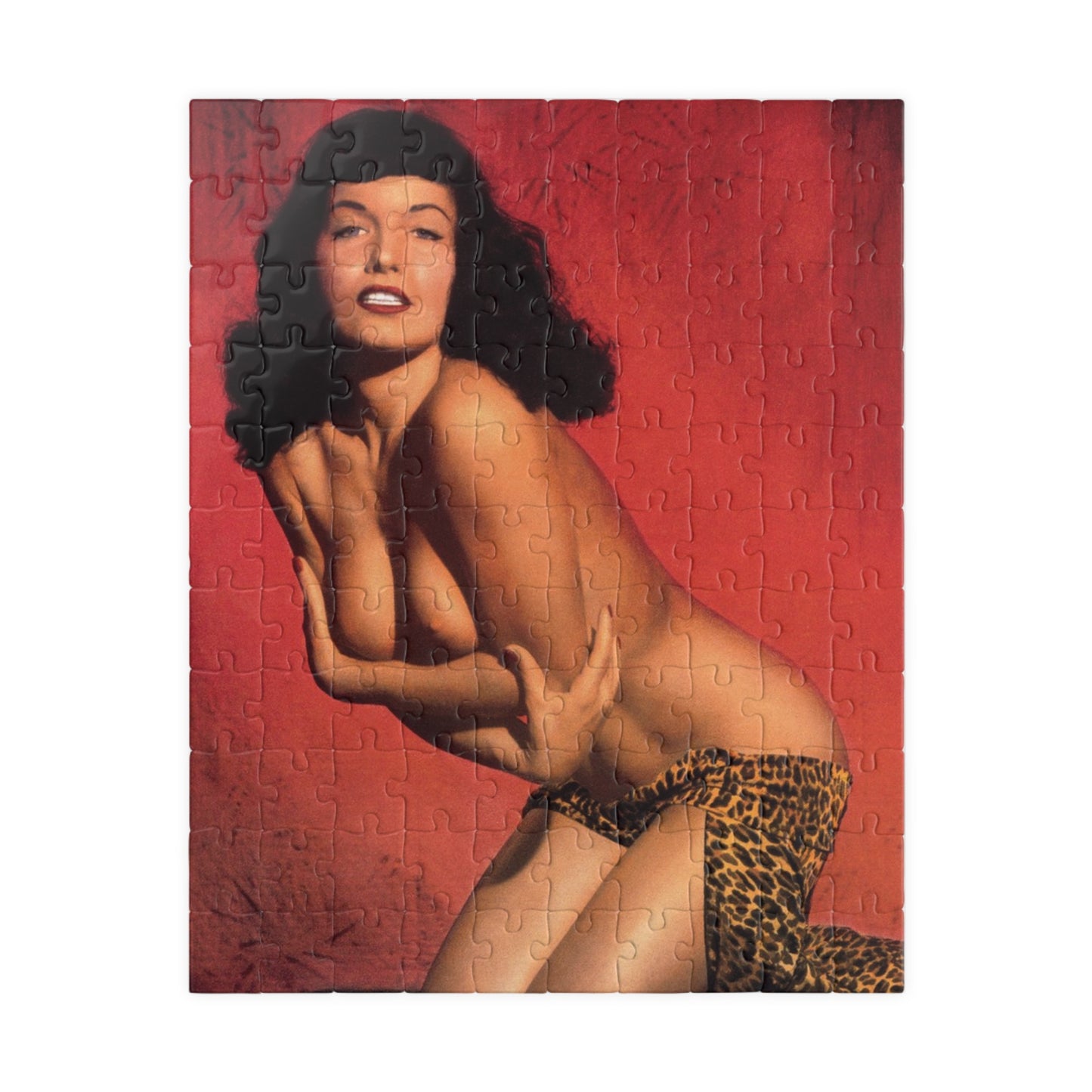 Puzzle (110, 252, 500, 1014-piece) Playmate 1955 Bettie Page Nude
