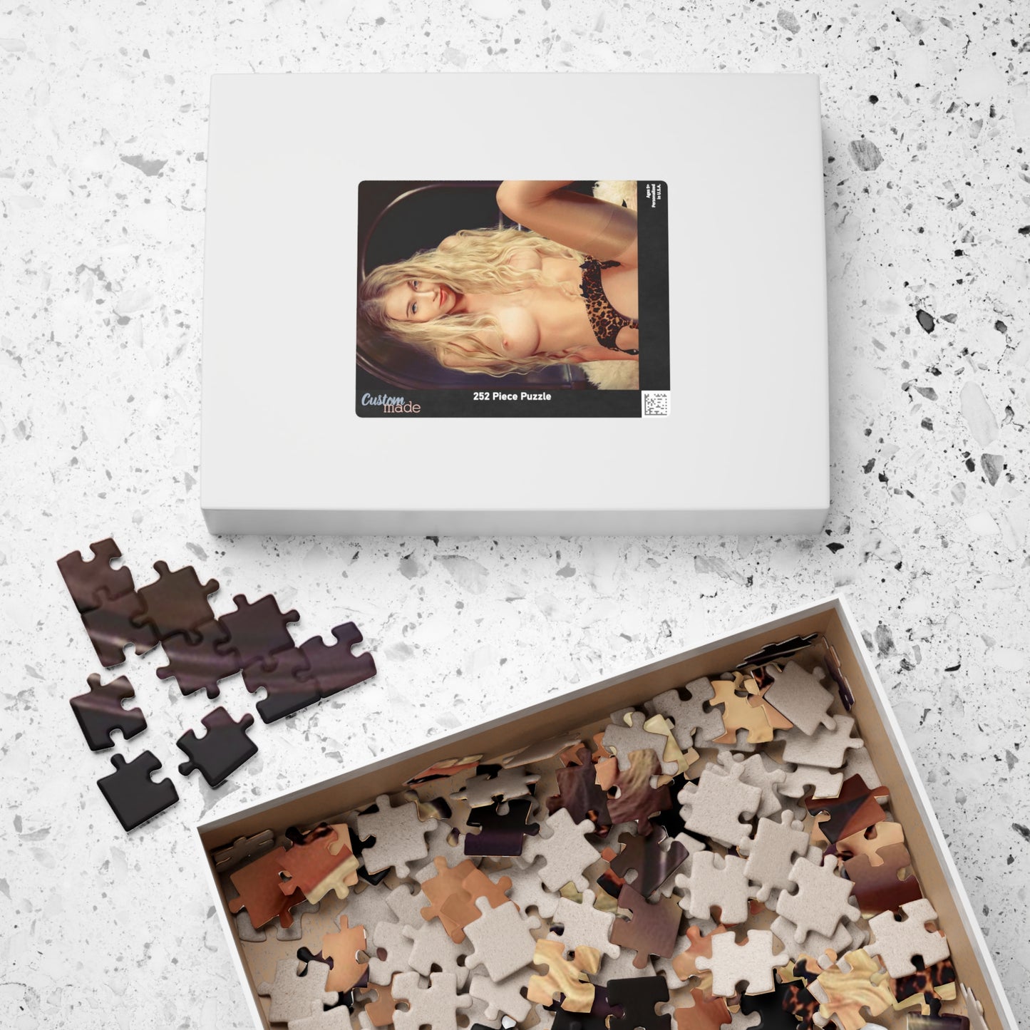 Puzzle (110, 252, 500, 1014-piece) Penthouse Pet April 2021 Riley Anne