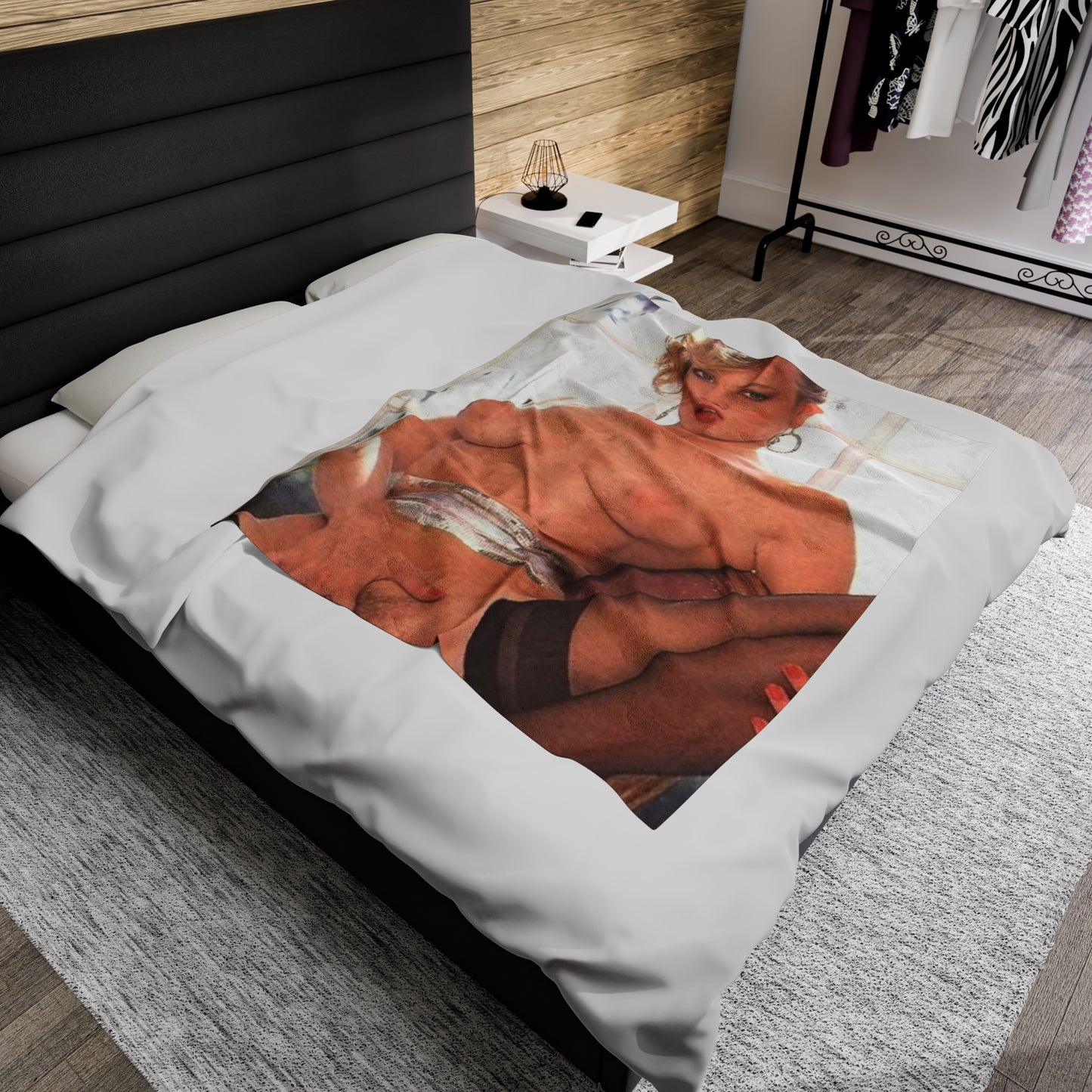 Velveteen Plush Blanket Traci Lords Nude