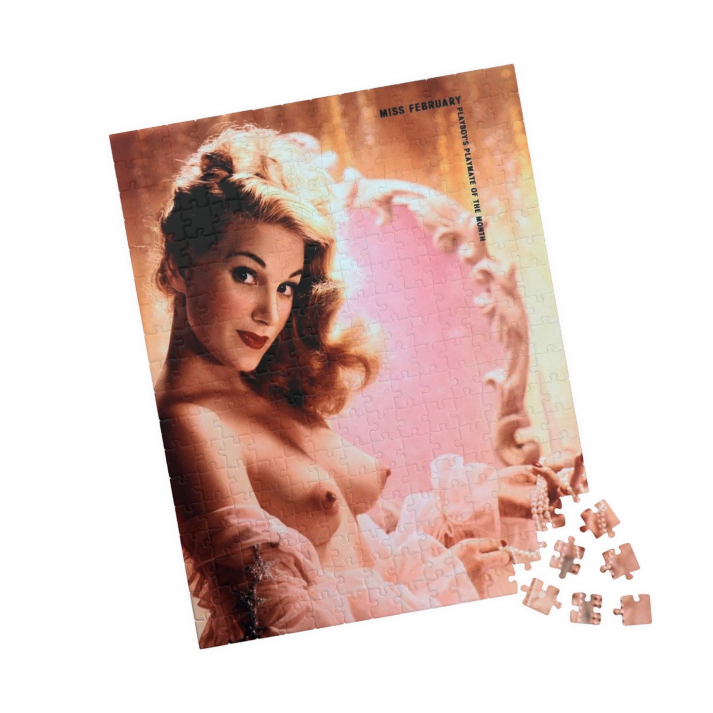 Puzzle (110, 252, 500, 1014-piece) Playboy Playmate February 1954 Margaret Scott