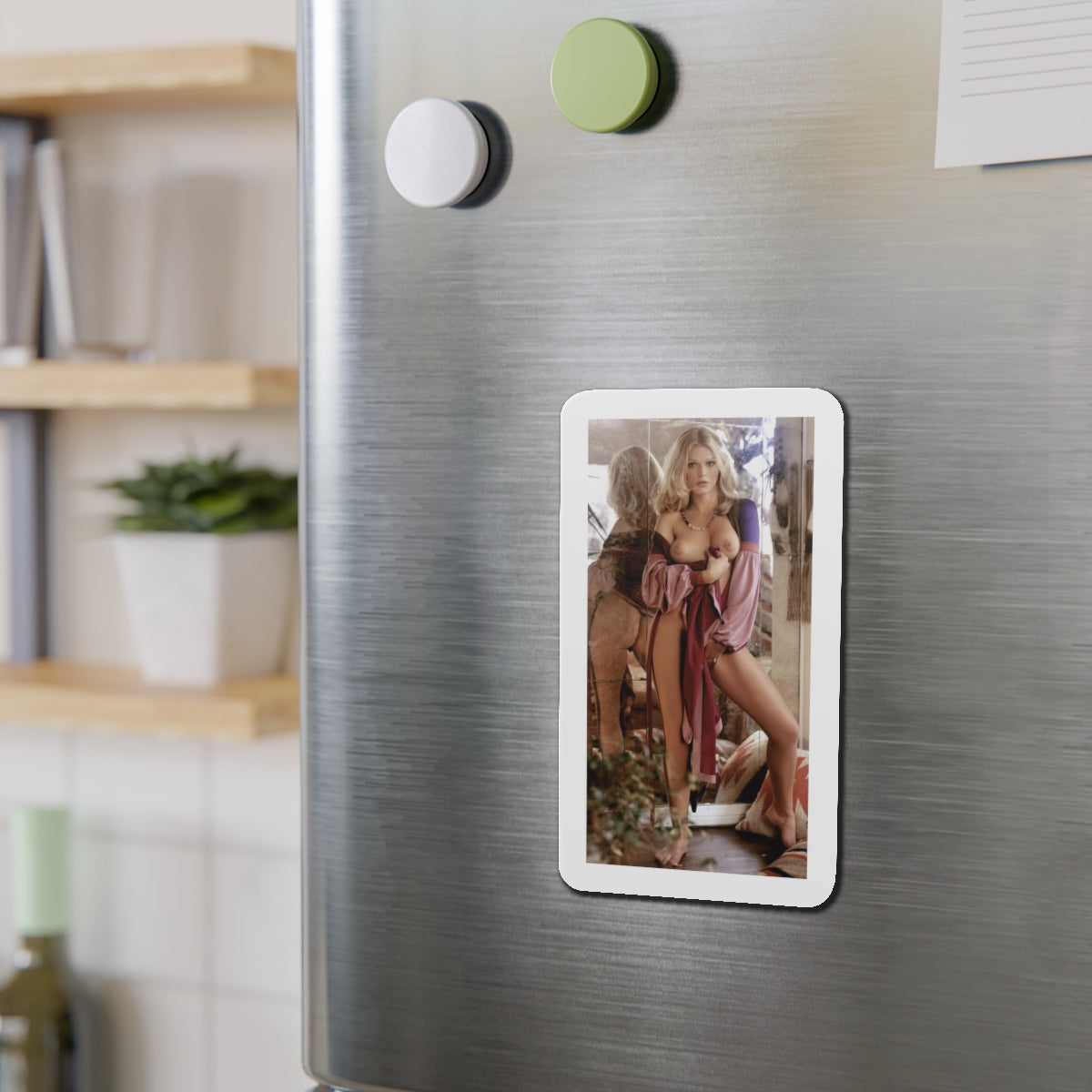 Die-Cut Magnets Playboy Playmate August 1974 Jean Manson