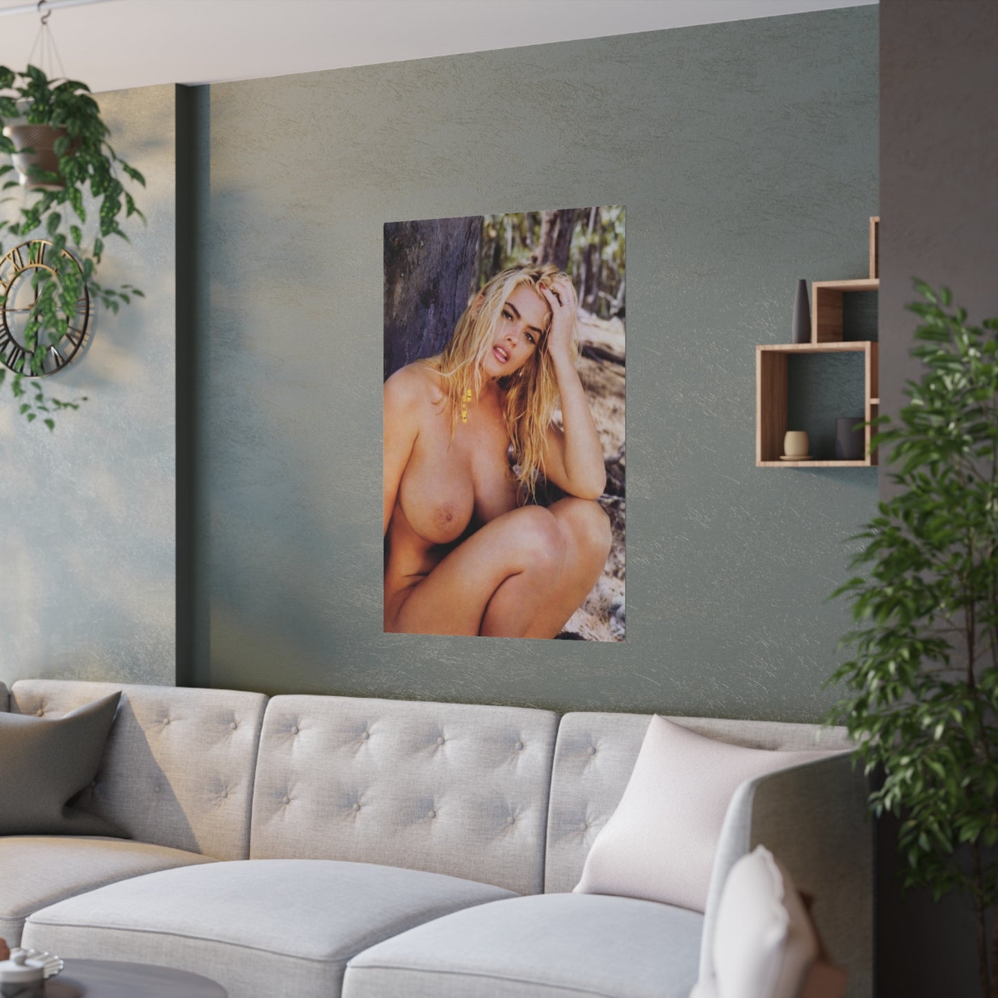 Satin Posters (210gsm) Anna Nicole Smith Nude