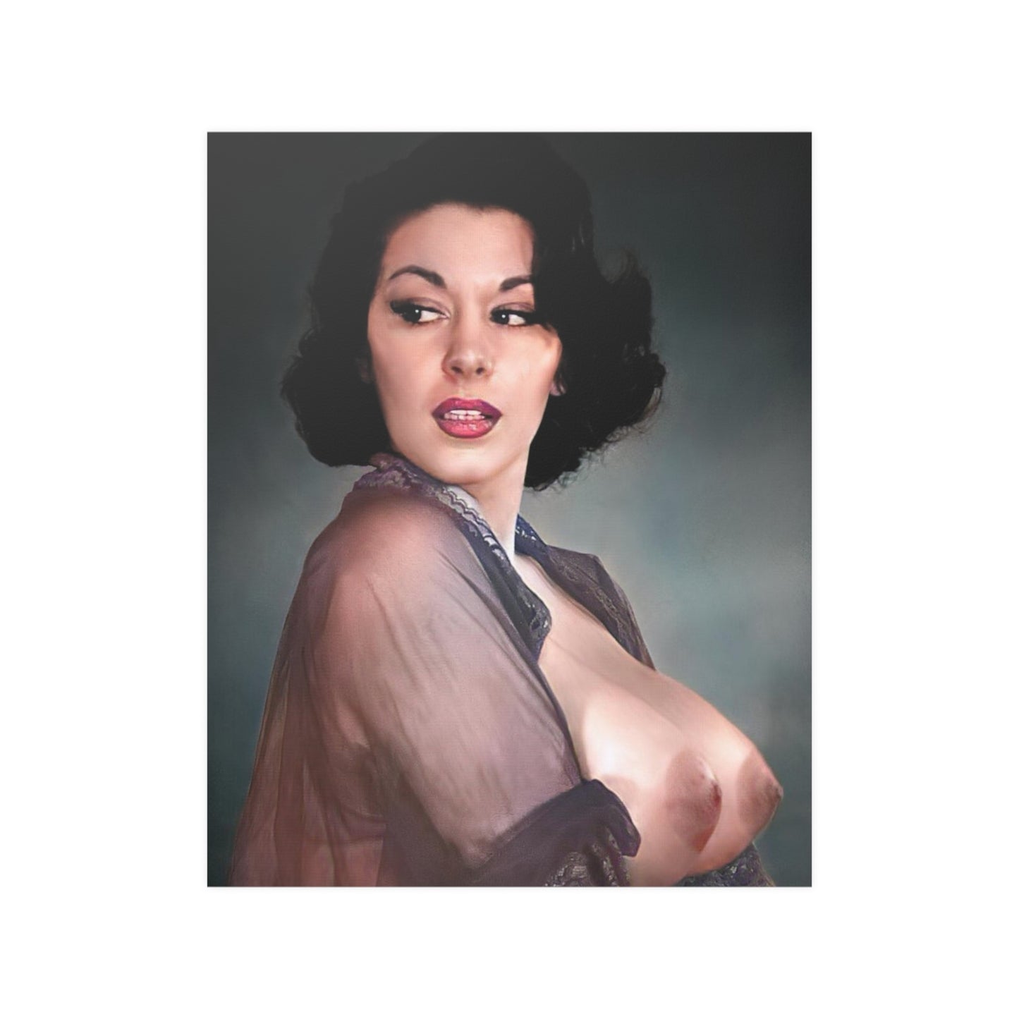 Satin Posters (210gsm) Playmate 1959 Elaine Reynolds nude #3