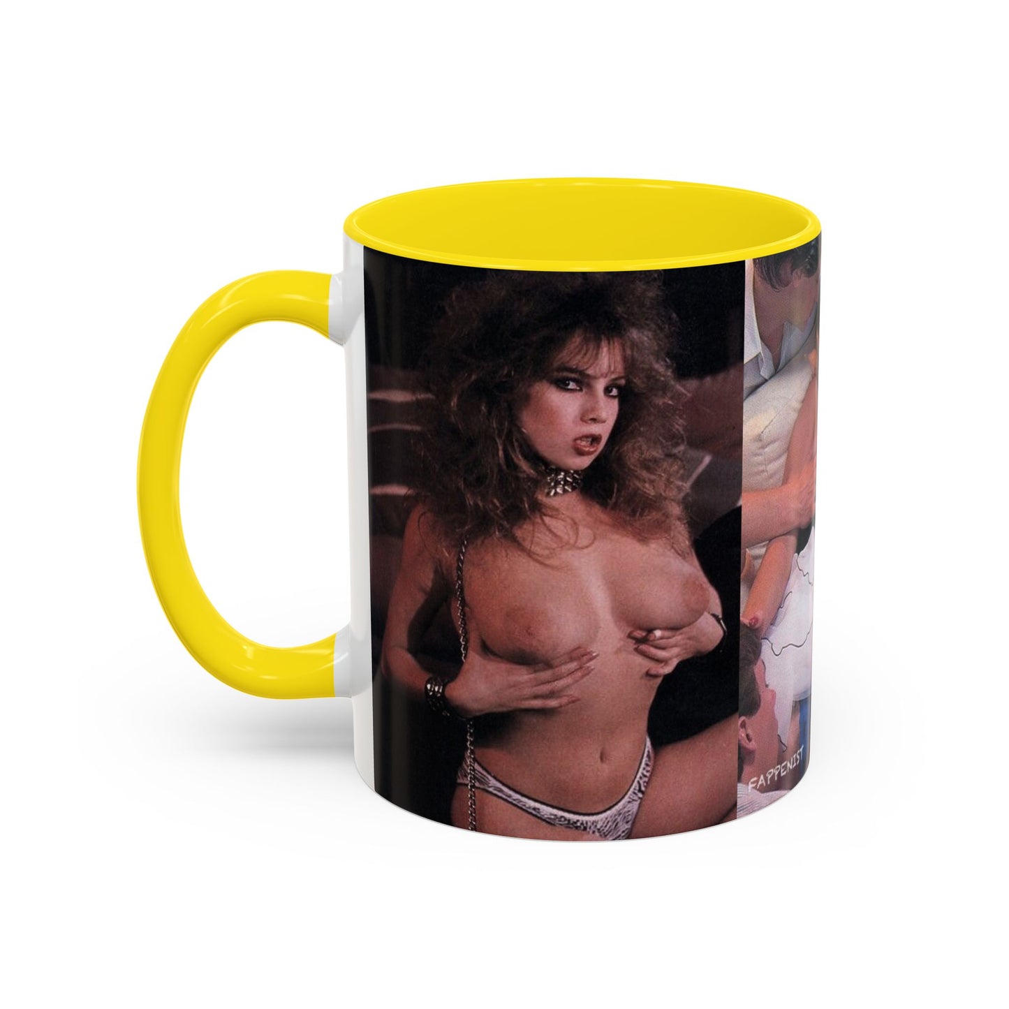 Accent Coffee Mug (11, 15oz) Traci Lords Nude Porn Retro
