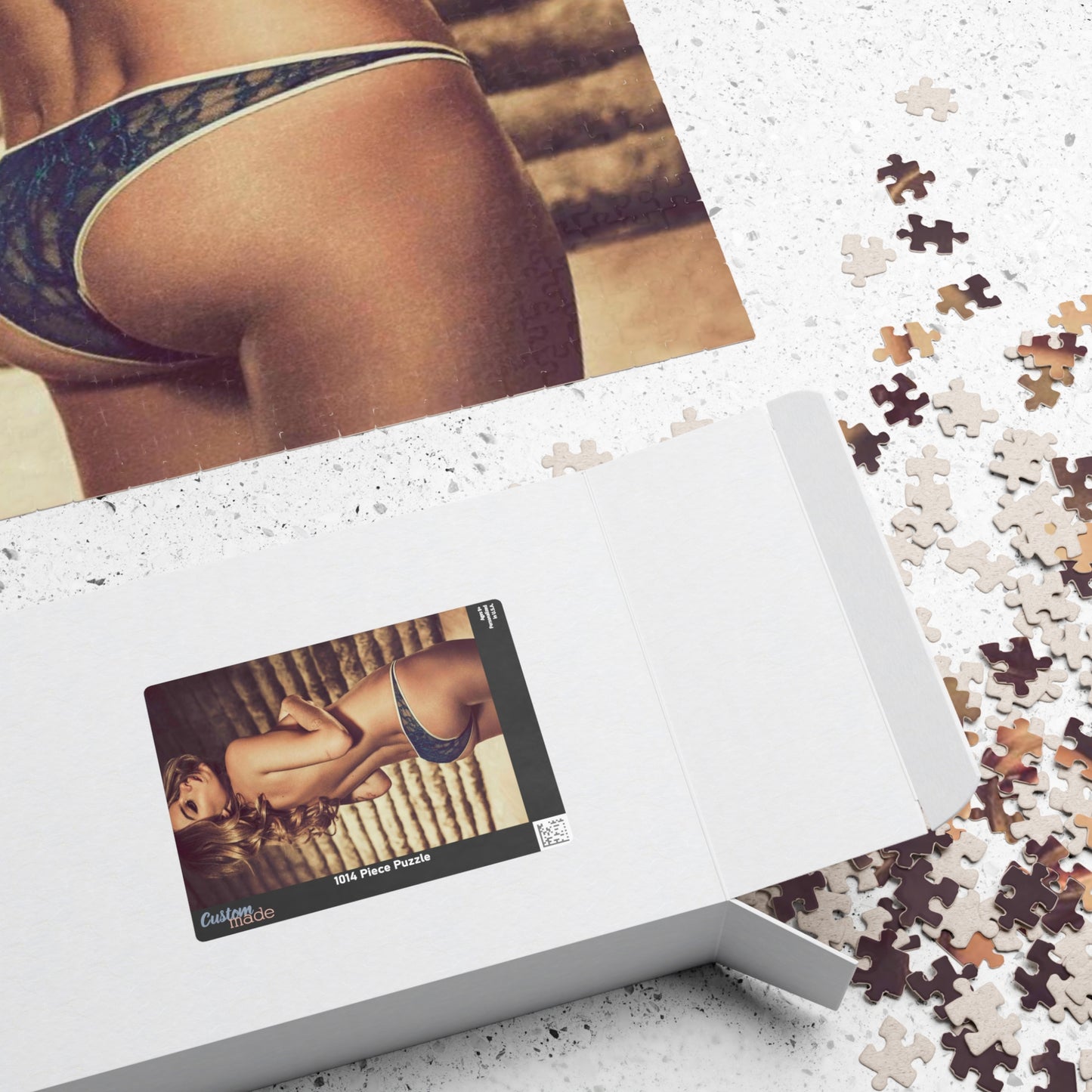 Puzzle (110, 252, 500, 1014-piece) Playboy Playmate April 2016 Camille Rowe