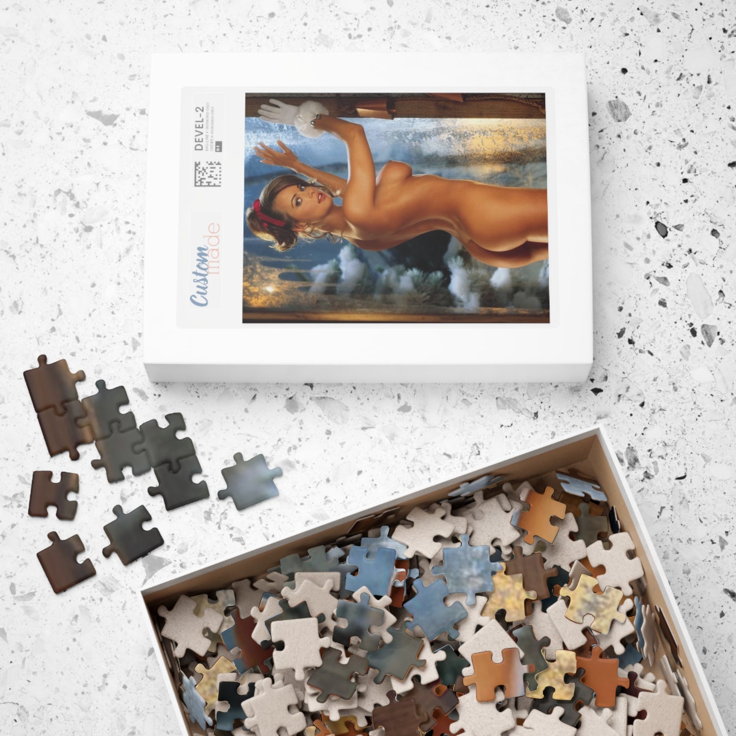 Puzzle (110, 252, 500, 1014-piece) Playboy Playmate December 1997 Karen Mcdougal