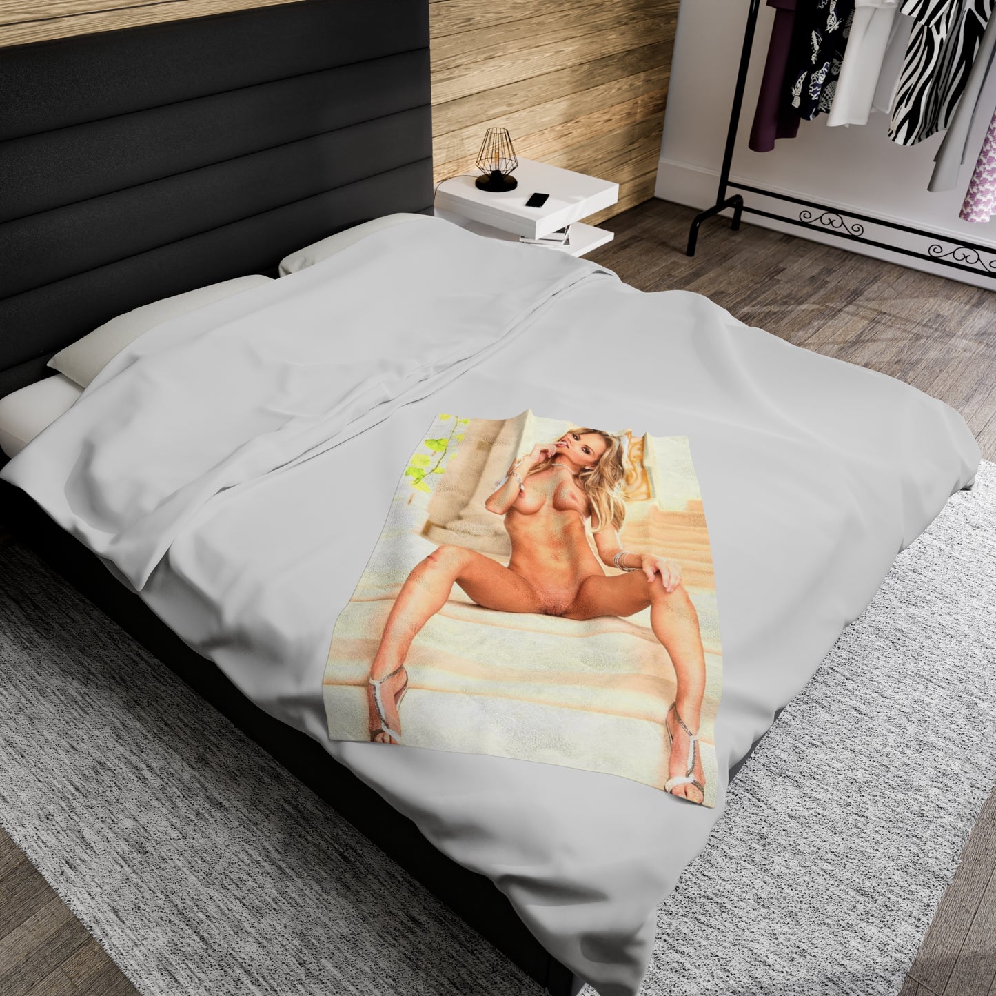 Velveteen Plush Blanket Pornstar Teagan Presley Nude