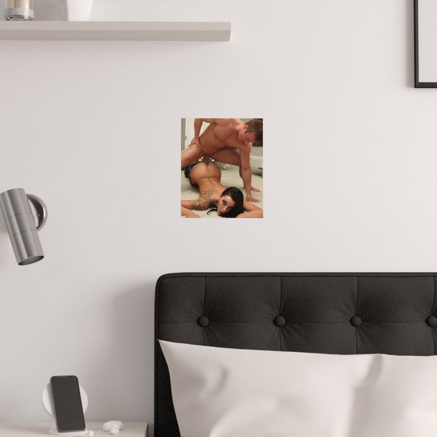 Satin Posters (210gsm) Hot Hardcore Porno Porn Scene Chayse Evans Fucking Sex Anal