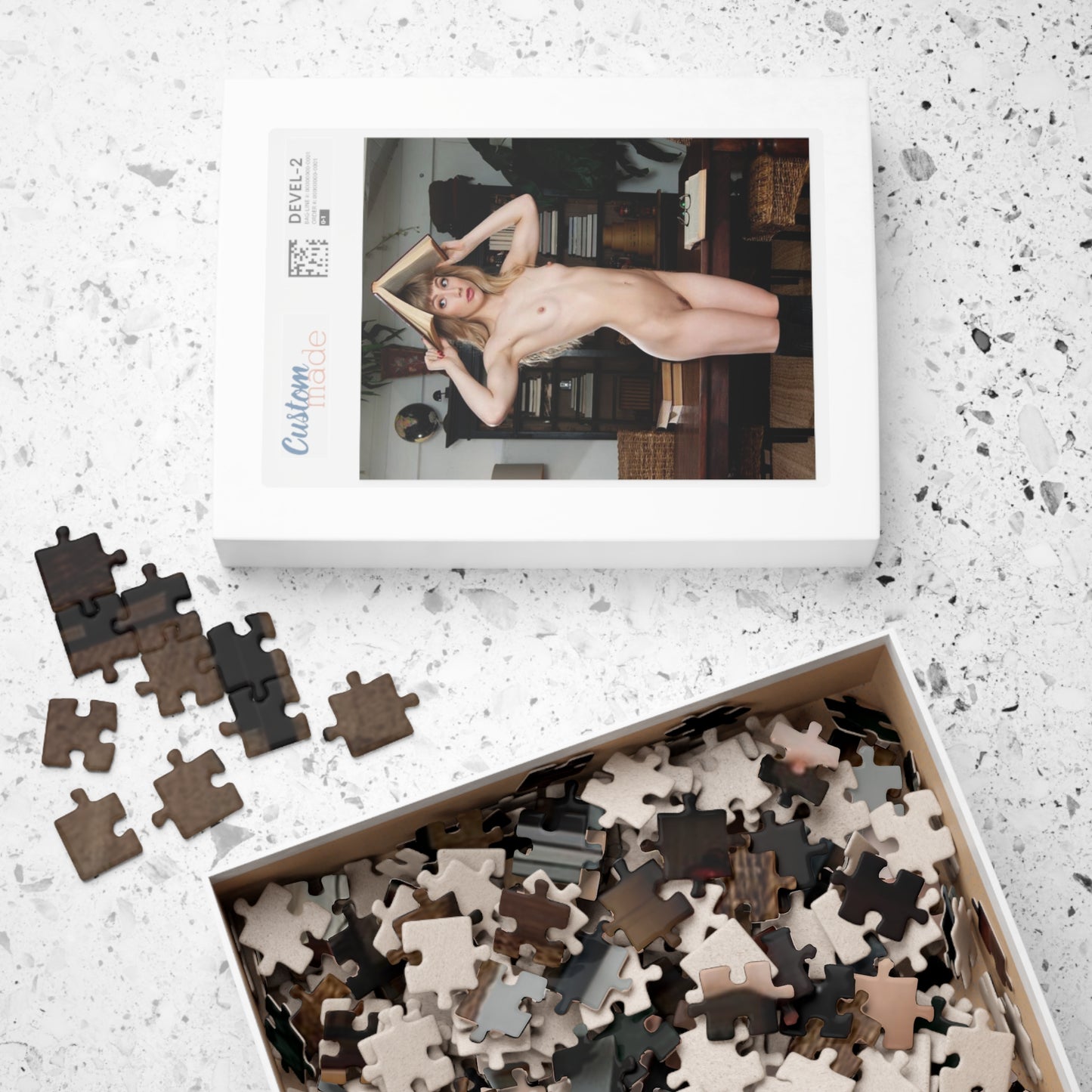 Puzzle (110, 252, 500, 1014-piece) Pet 2018 Ivy Wolfe Nude