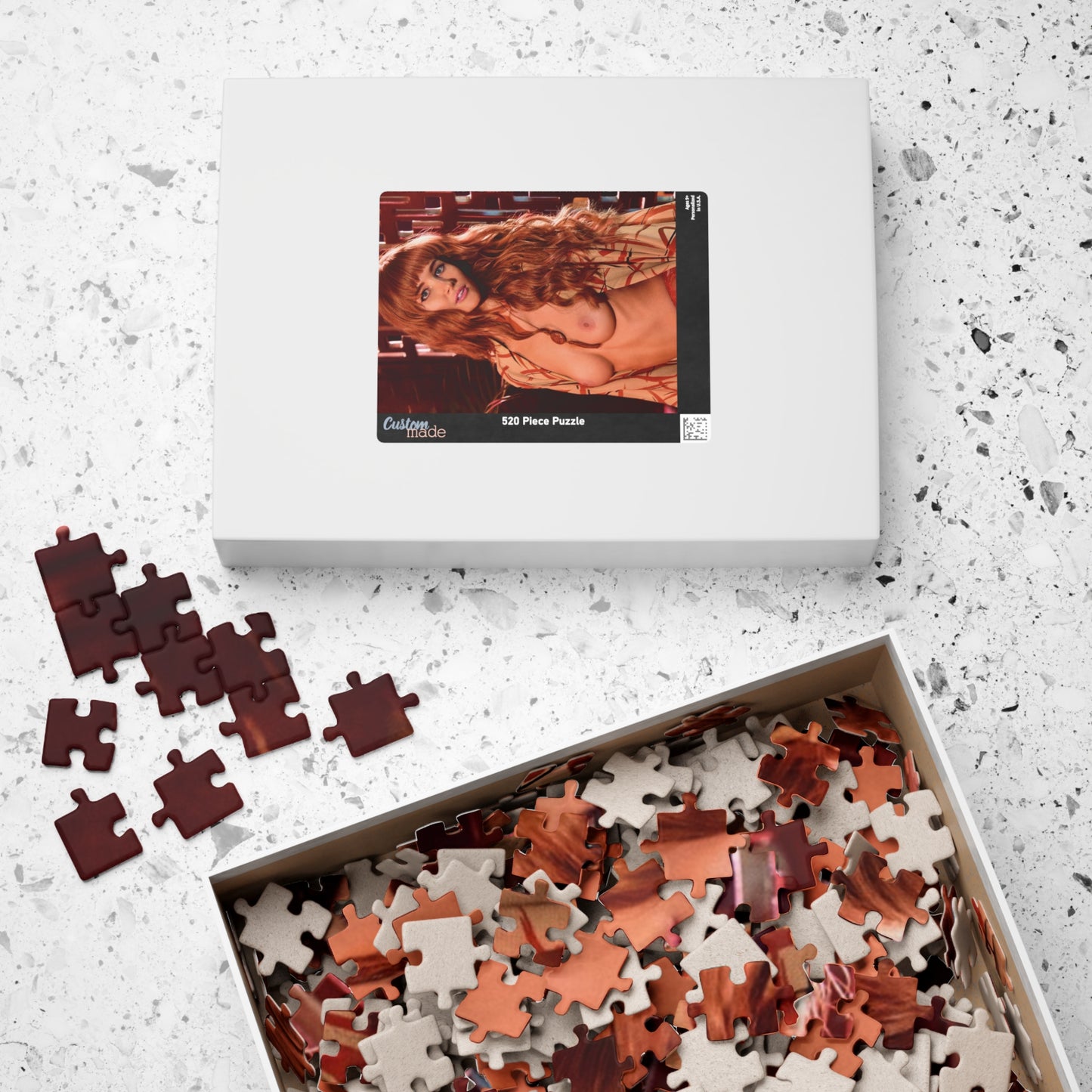 Puzzle (110, 252, 500, 1014-piece) Playboy Playmate August 2015 Dominique Jane
