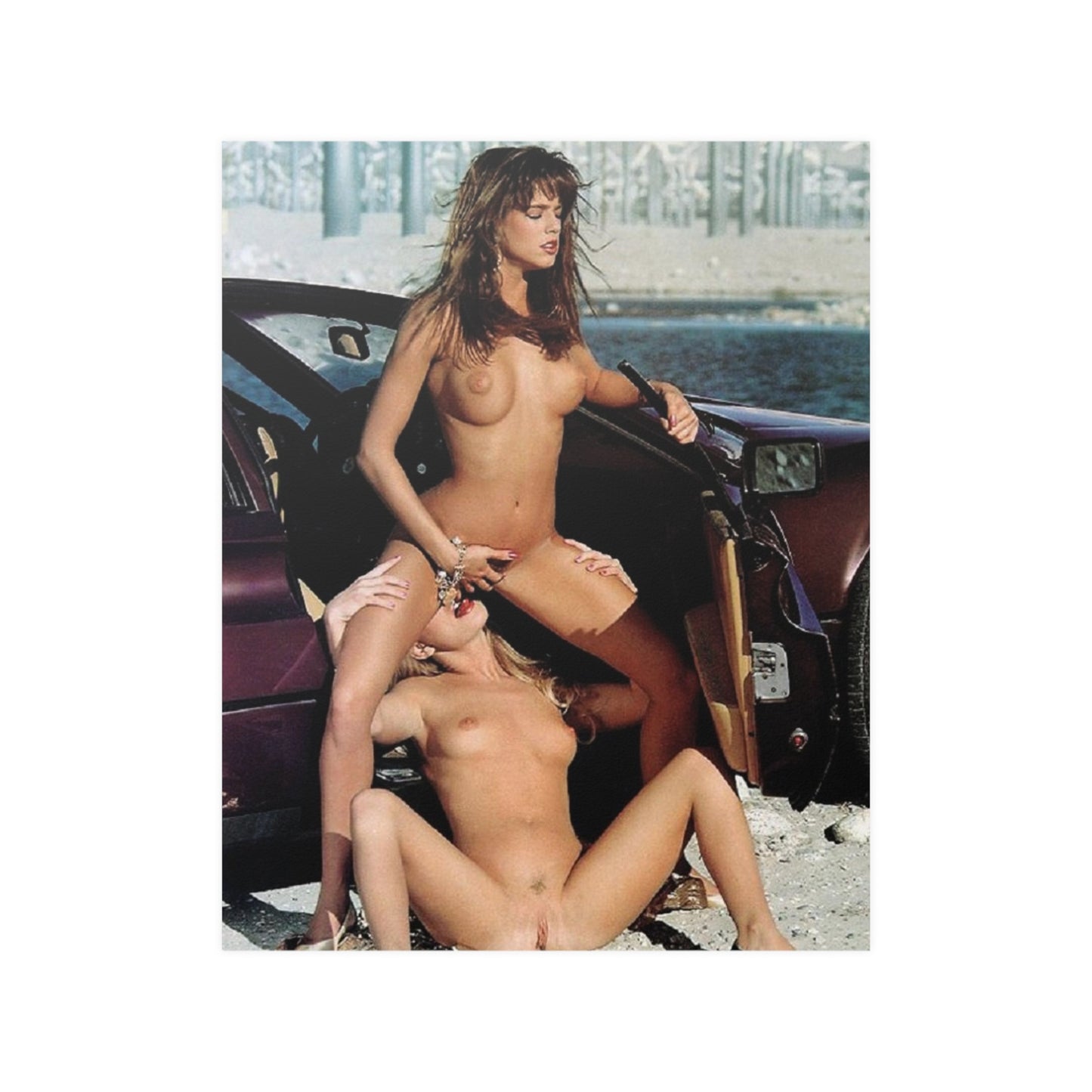 Satin Posters (210gsm) Racquel Darrian Nude