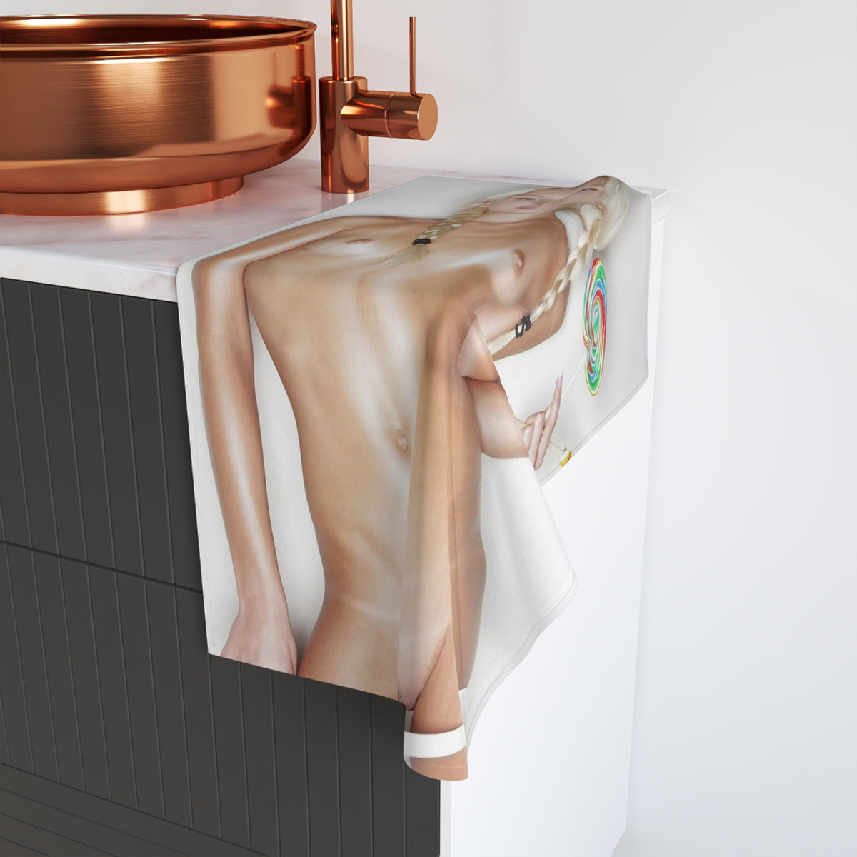 Hand Towel  Sexy Nude