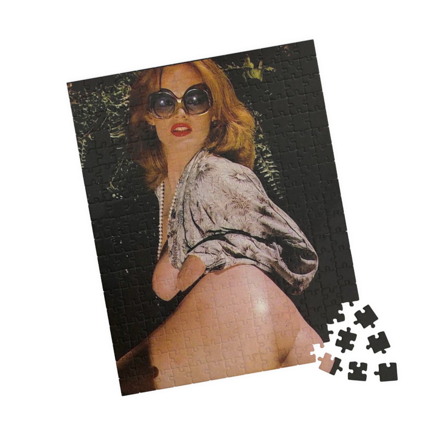 Puzzle (110, 252, 520, 1014-piece) Retro Pornstar Lisa De Leeuw Nude