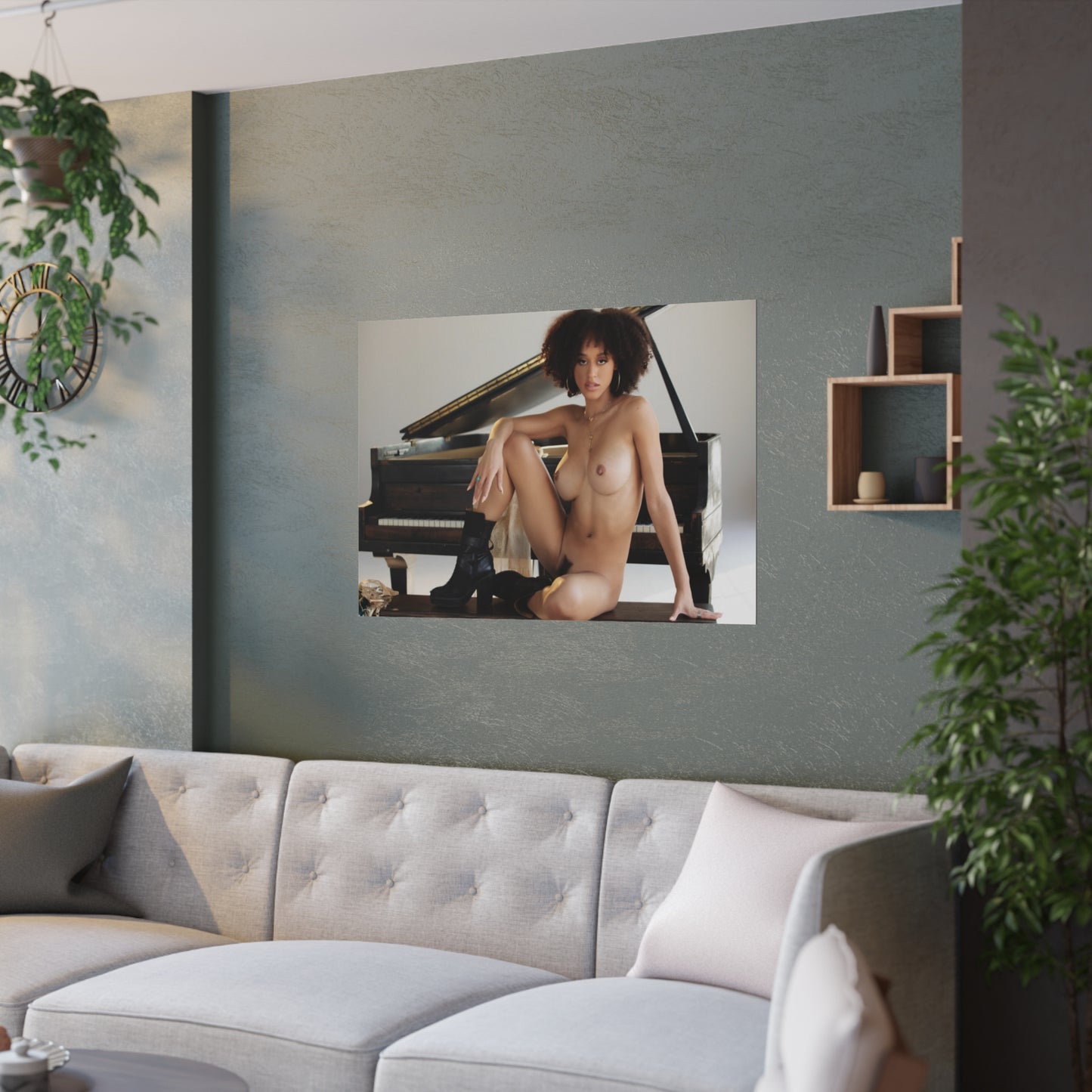 Satin Posters (210gsm) Penthouse Pet March 2022 Stormi Maya