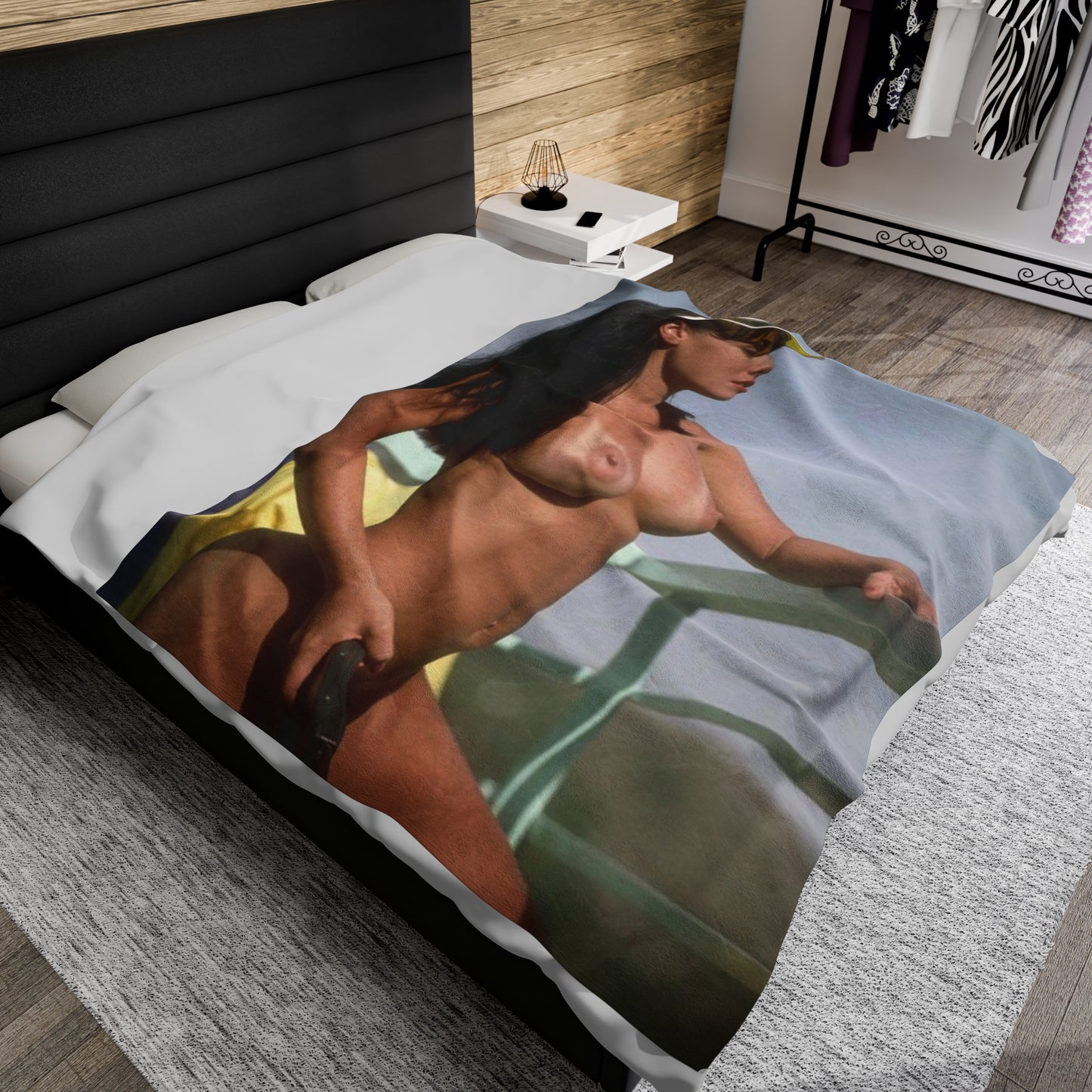 Velveteen Plush Blanket Porn Star Hyapatia Lee Nude