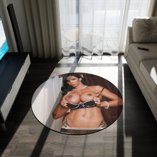 Round Rug Penthouse Pet February 2011 Jewels Jade