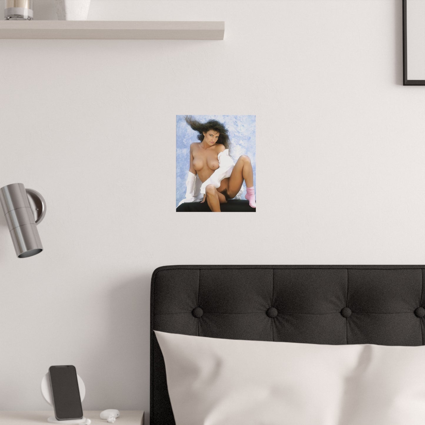 Satin Posters (210gsm) Retro Pornstar Ashlyn Gere Nude