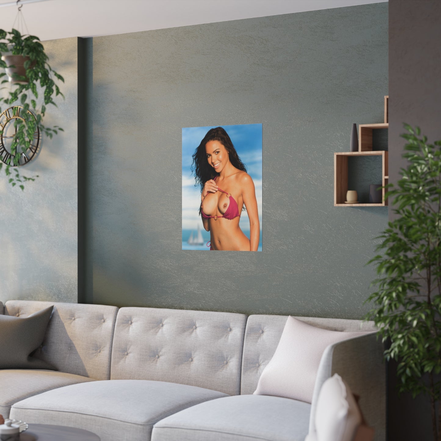 Satin Posters (210gsm) Playmate August 2010 Francesca Frigo