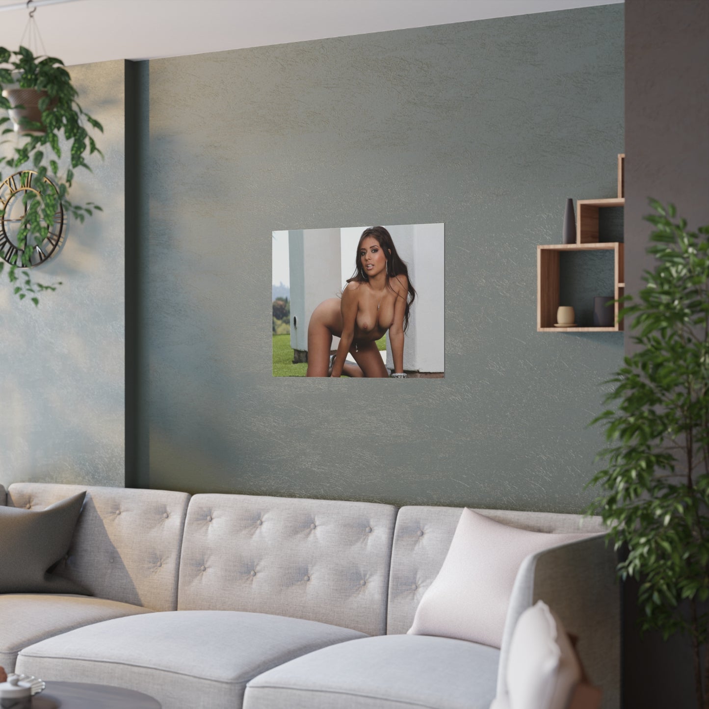 Satin Posters (210gsm) Porn Star Jynx Maze Nude