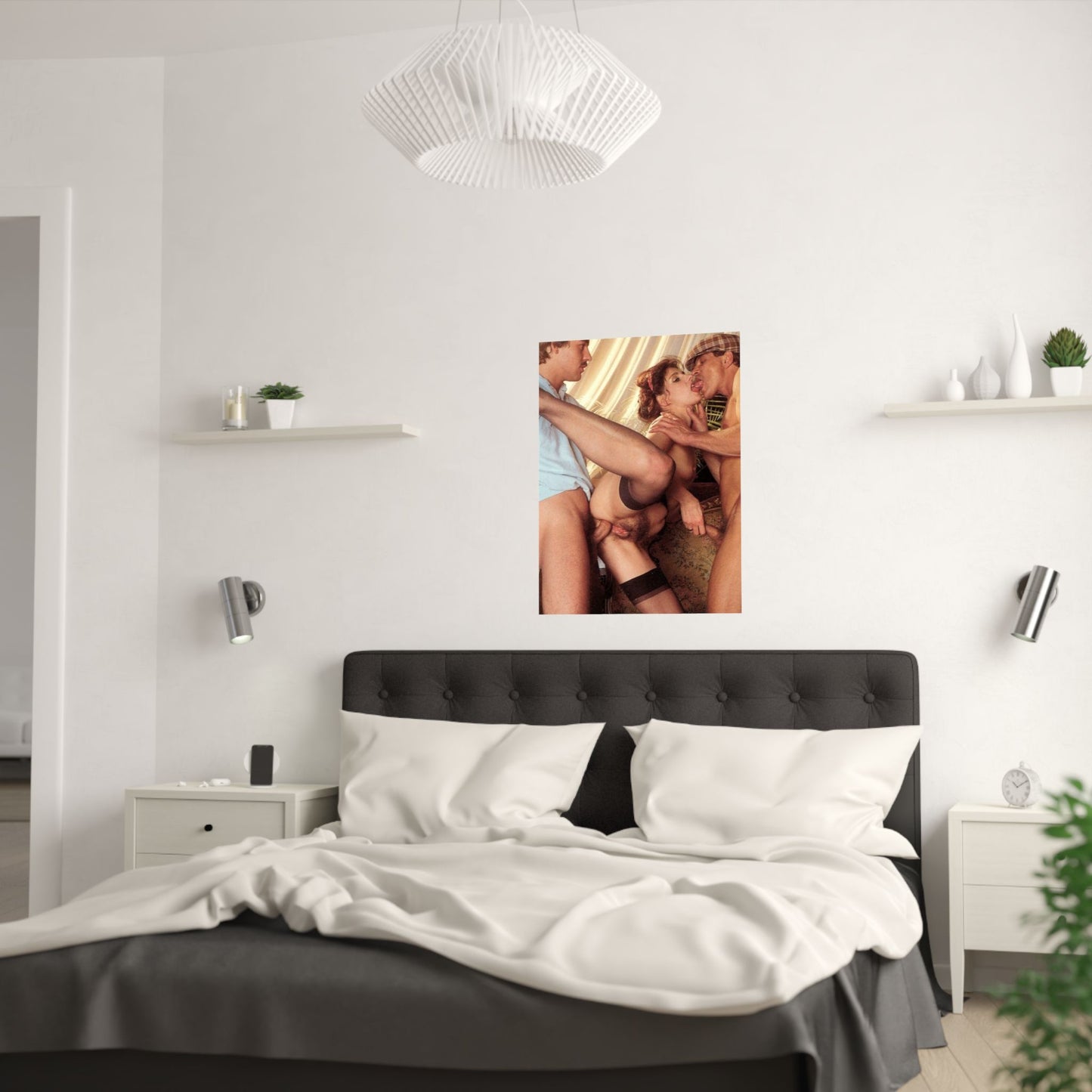 Satin Posters (210gsm) Retro Porn Scene