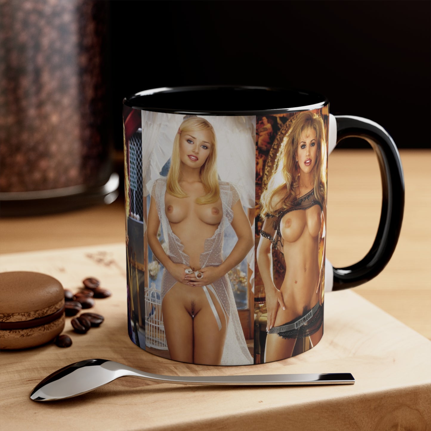 Accent Coffee Mug, 11oz Playboy Playmates 2001 May - August