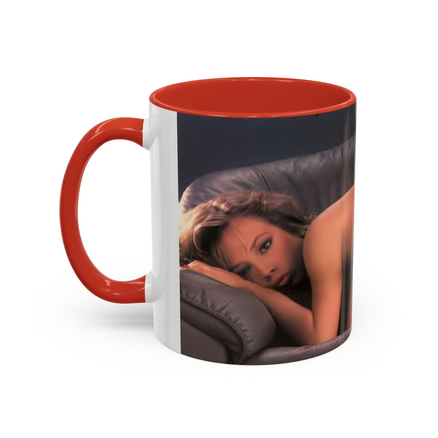 Accent Coffee Mug (11, 15oz) Traci Lords Nude