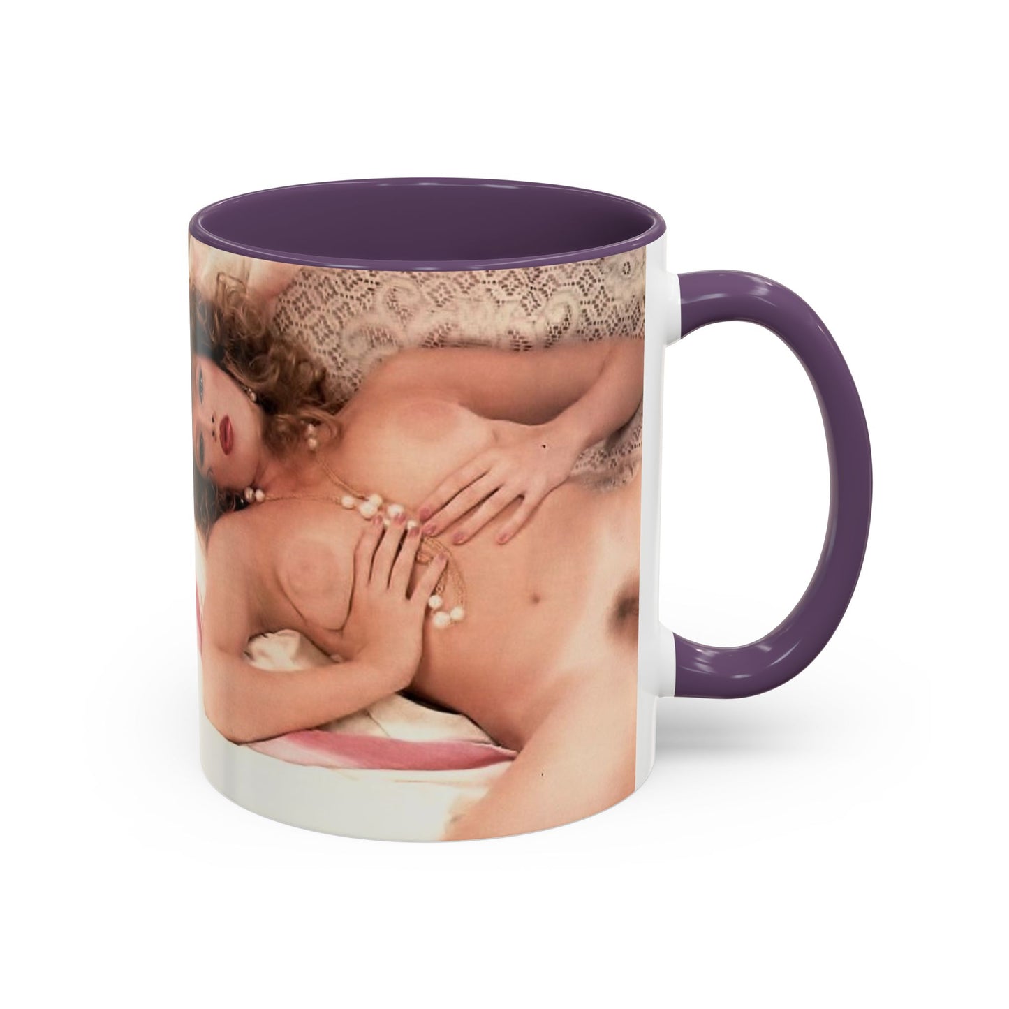 Accent Coffee Mug (11, 15oz) Traci Lords Nude