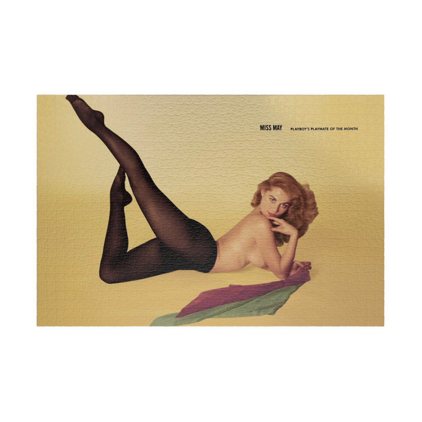 Puzzle (110, 252, 500, 1014-piece) Playboy Playmate May 1955 Diane Webber