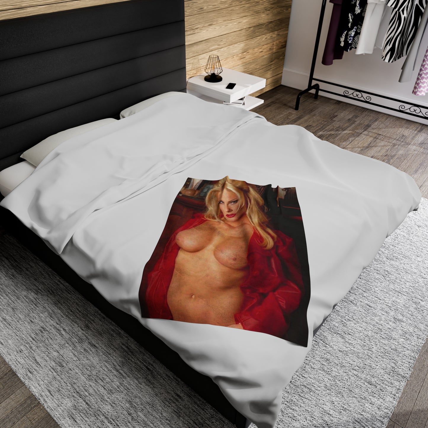 Velveteen Plush Blanket Pornstar Nikki Tyler Nude
