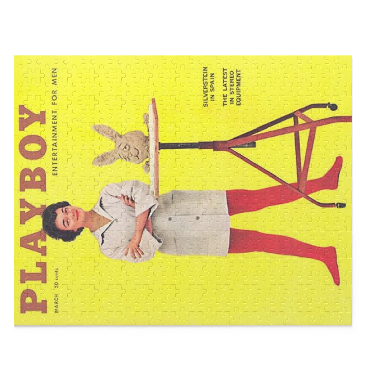 Puzzle (120, 252, 500-Piece) Playboy March 1959