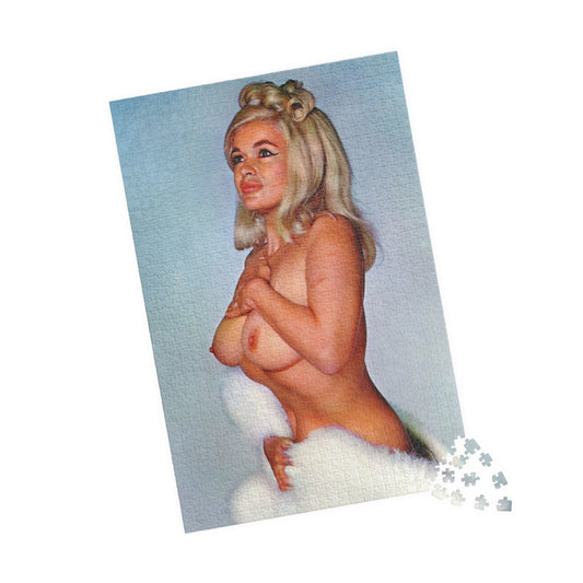 Puzzle (110, 252, 500, 1014-piece) Playmate 1955 Jayne Mansfield Nude
