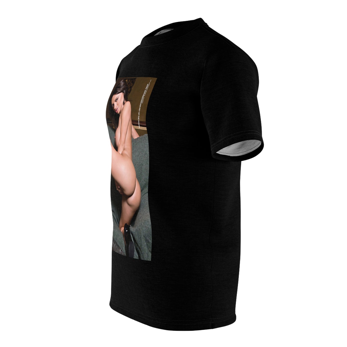 Unisex Cut & Sew Tee (AOP) Penthouse Pet April 2011 Franceska Jaimes
