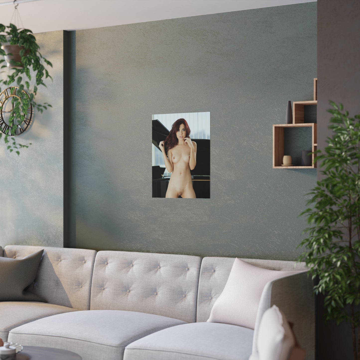 Satin Posters (210gsm) Penthouse Pet May 2018 Sabina Rouge