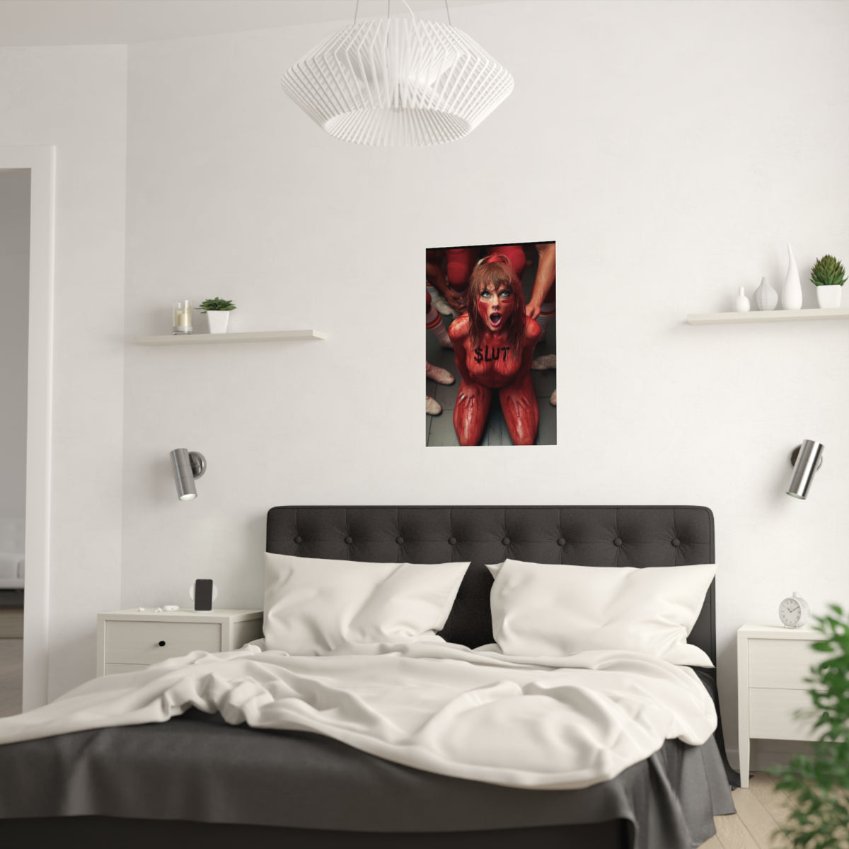 Satin Posters (210gsm) Taylor Swift AI Nudes