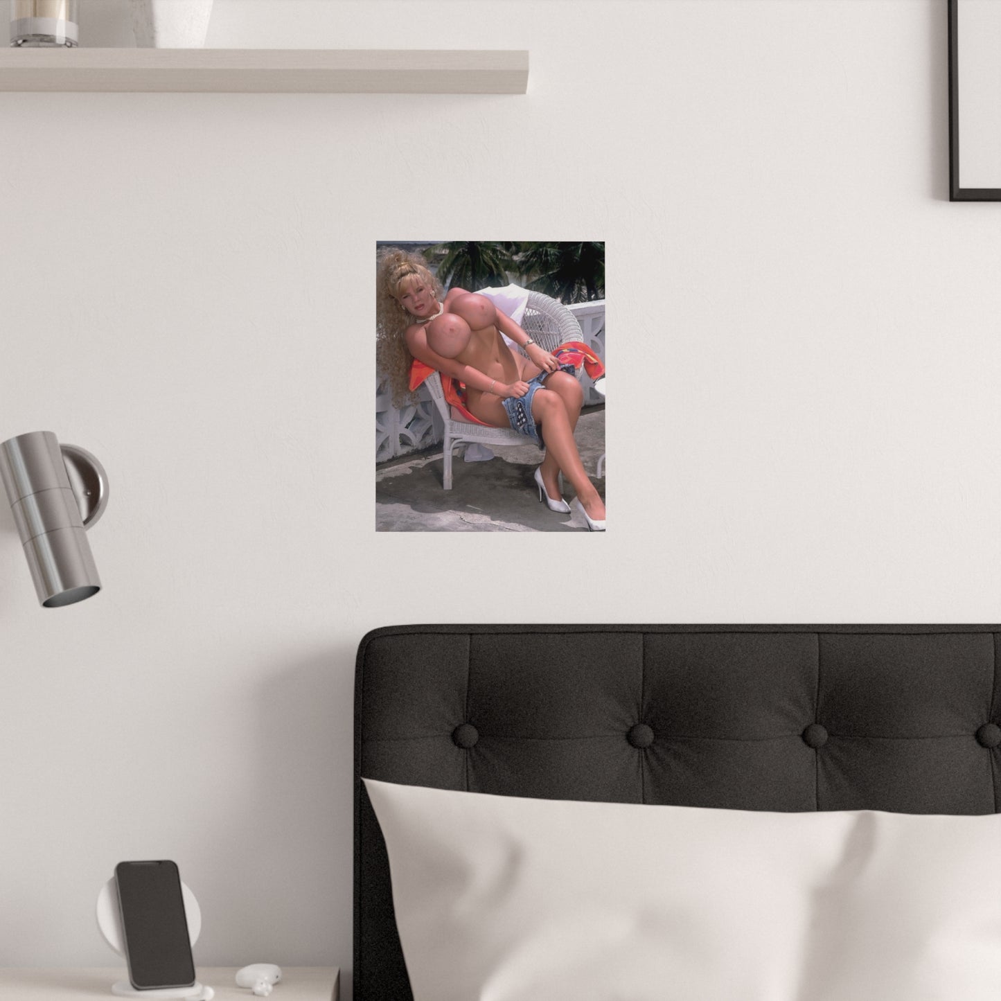 Satin Posters (210gsm) Busty Candy Cantaloupes Nude